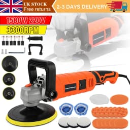 1580W Rotary Car Polishing Machine 7-Speed for Floor/Tile/Leather Polishing Buffer Polisher Car Polisher