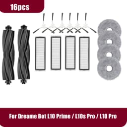 For Dreame L10 Prime, RLL11GC, L10S Pro, L10 Pro, Xiaomi S10+ Roller Side Brush Filter Mop Accessory Part