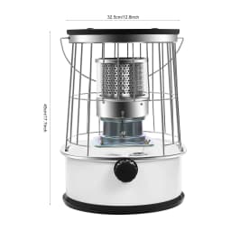 Portable Kerosene Heater Indoor,Kerosene Heater 6L Lasts 18 h,360°Surround Heating Kerosene Stove Burner Camping Kerosene Heater