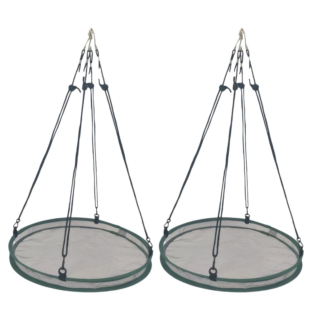 2 Pack Bird Seed Catcher Trays Hanging Bird Feeder Fabric Bird Feeder Outdoor Bird Feeding Accessory