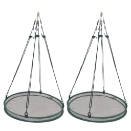 2 Pack Bird Seed Catcher Trays Hanging Bird Feeder Fabric Bird Feeder Outdoor Bird Feeding Accessory