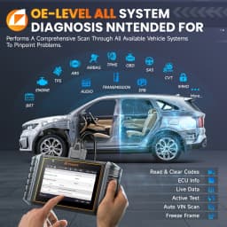 FOXWELL NT710 OBD2 Car Diagnostic Tool Full System Active Test Car Code Reader ECU Coding 30+ Reset ODB OBD2 Automotive Scanner
