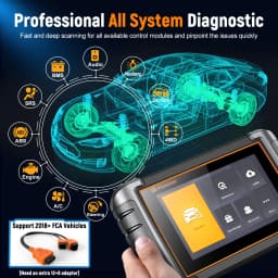 NT809 OBD2 Automotive Scanner Bi-directional Test 30 Maintenance FOXWELL OBD 2 All System Car Diagnostic Scan Tool PK MK808
