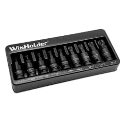 31PCS/Set IMPACT Hex Torx Spline Bit Sockets 3/8"Drive Set Mix M4-M14 T10-T60 H2-H10 Sockets Tools
