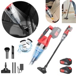 DayPlus 2 in 1 Cordless Vacuum Cleaner, 5500Pa ,Handheld Car Vacuum w/LED Light, Washable HEPA Filter for Pet Hair Home Office