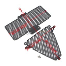 Radiator Oil Cooler Grille Guard for Ducati Panigale 899 2013-2015 1199 2012-2015 V2 20+ Motorcycle Protector Cover Mesh Shield