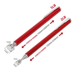 3-in-1 Magnetic Pickup Tool Telescopic Pen Mini Magnet Pick Up Tool Extendable Pickup Rod Stick for Picking Up Screws Nut Bolt