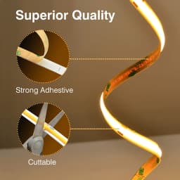 5m COB LED Light Strips DC 12V 24V Decoration Background Night light Flexible Diode Tape 360leds/M For Living Room Kitchen
