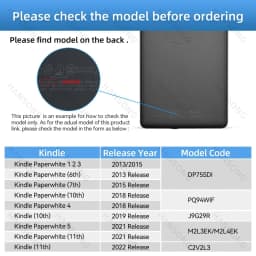 Kindle Case For 2021 11th All New Magnetic Smart Case For Kindle 10th Generation Printing Cover For Kindle Paperwhite 6th 7th