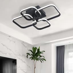 Voltsify Contemporary LED Energy-efficient Semi Flush Ceiling Light for Living Room Bedroom