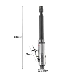 Die Grinder 1/4" STRAIGHT EXTENDED LONG REACH AIR DIE ANGLE GRINDER CUT-OFF TOOL 25000RPM