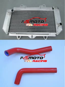 Aluminum Radiator & Silicone Hose For Yamaha ATV YFZ450 YFZ 450 2004-2008 2005 2006 2007 04 05 06 07 08
