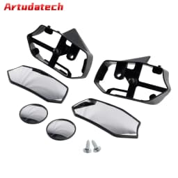 Artudatech Fairing Rearview Side Mirrors Handlebar End For Yamaha X-Max XMax 300 2023-2024
