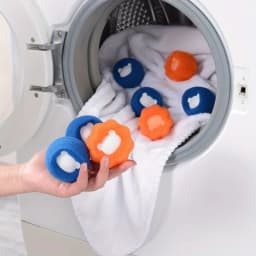 Achieve Wrinkle-Free Clothes Every Time with these 2-Pack Reusable Laundry Balls