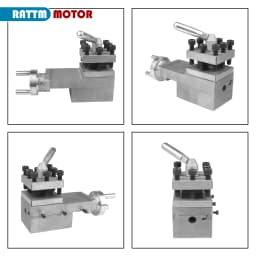 【EU】 Lathe Turning Tool Holder Machine Tool Slide Rest Compound Rest Assembly For WM210V-208A BHC210 HS210 JY210V CTC210