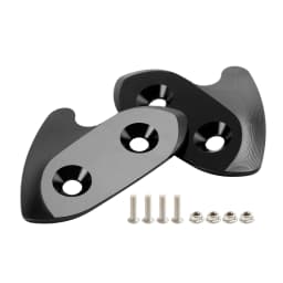 Artudatech Black mirror delete blanking block off plates fits YZF-R1 YZF-R1M 2015-2019 2016 2017 2018
