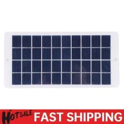 10W 5V USB Battery Charger Solar Panel Waterproof 900MA Solar Panel Charger Output Lightweight Scratchproof for Phone Power Bank