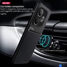 Rugged Non-Slip Case for Realme GT 7 Pro GT 6 6T GT6 Protective Cover Magnetic Suction Holder Coque Fundas Capa