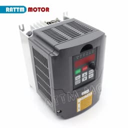 【EU Stock】220V/380V HY Variable Frequency Drive Converter 2.2KW/3KW/4KW 400Hz For CNC Spindle Motor Driver Speed Controller