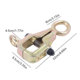 2 Way 5 Ton Auto Body Repair Tool, Pull Clamp, Frame Dent Puller, Self-tightening Frame Grip Pull Jig Clamp
