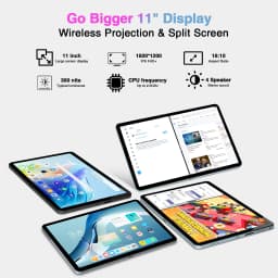 DOOGEE T30S Smart Tablet PC 6GB 256GB 11" 2.4K TÜV Certified Display T606 Octa Core 13MP Camera Quad Speakers 8580mAh Battery