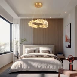 Gold Crystal Ceiling Chandelier Decoration Home Hanging Chandelier Living Room Led Ceiling Lamps Modern Lighting Pendants