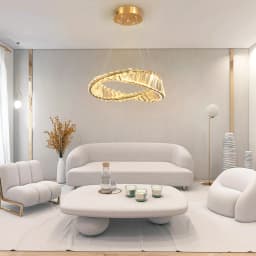 Gold Crystal Ceiling Chandelier Decoration Home Hanging Chandelier Living Room Led Ceiling Lamps Modern Lighting Pendants