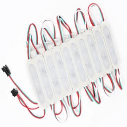 20PCS DC12V WS2811 2811 IC Pixel Digital Full color Injection led Module SMD 5050 Waterproof Sign Shop Banner Channel Letters