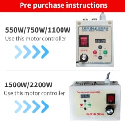 550W 750W 1.1KW 1.5KW 2.2KW AC Brushless Servo Motor 220V With Speed Driver CNC Controller Kit