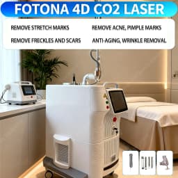 Professional Portable laser Indexing Machine Bison CO2 Device 4D Photon Mini Stretch Mark sSkin Treatment Device Salon