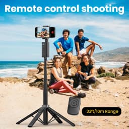 AOCHUAN Smart M3 Handheld Selfie Stick Equipped With AI Tracking And 360° Rotation Without Blind Spots For Smartphone Photograph
