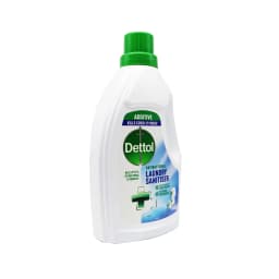 Dettol Antibacterial Laundry Cleanser 1L Fresh Cotton Scent, Hygienic Fabric Sanitiser for Low Temperature Washes