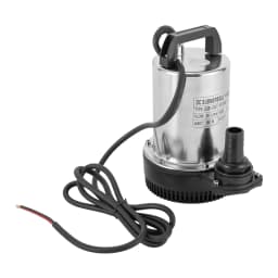Submersible Pump, 160W 3000rpm Speed 13.21gal/min Max Flow Rate 26.25ft Delivery Lift for Extracting Groundwater from Deep Well