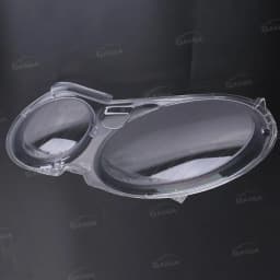 For Benz W211 E240 E200 E350 E280 E300 2002-2008 Car Headlight Glass Car Headlight Lens Glass Cover Lamp Shell Pair