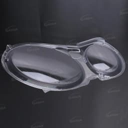 For Benz W211 E240 E200 E350 E280 E300 2002-2008 Car Headlight Glass Car Headlight Lens Glass Cover Lamp Shell Pair