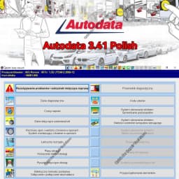 Autodata 3.41 Polish Auto Car Repair diagnosis Software wiring diagrams data Autodata Update To 2012 year