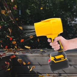 Leaf Blower, Superior Performance Efficient Heat Dissipation for Family Courtyard Balcony Terrace Fallen Leave Dust