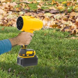Leaf Blower, Superior Performance Efficient Heat Dissipation for Family Courtyard Balcony Terrace Fallen Leave Dust