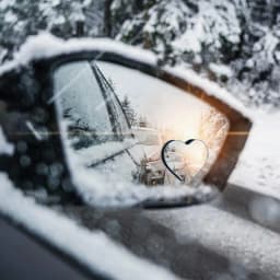 Heart Blindspots Mirror 2X Small Rear View Mirror Heart Shaped Side By Side Accessories Car Safety Supplies Detection System