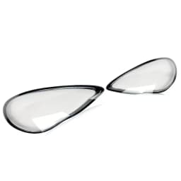 For Porsche Panamera Headlights Covers 970 2010 2011 2012 2013 Headlight Headlamp Lens Cover Left Right A Pair Car Lamp Shade
