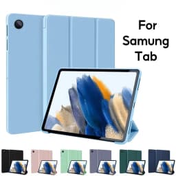TBTIC Case for Samsung Galaxy S6 Lite P610 P615 A9 A7 Lite 8.7IN Tab A8 10.5IN A9 Plus S7 S8 S9 11IN PU Tablet Cover Smart Case