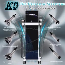 K9 6 IN 1 Skin Lifting Frequency Conversion Vacuum Ultrasonic slimmingMassage Fat Burning Body Slimming Machine