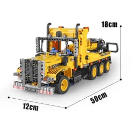 Mould King 17011 Technical Car Toys The MOC-43434 Tow Truck Building Block Engineering Truck Brick Set Kids Christmas Gift