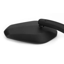 Artudatech Black Diamond Rear View Mirrors Motorcycle For Cruiser Touring Chopper Sportster
