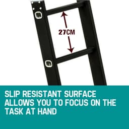 5.7M Heavy Duty Aluminium Folding Step Ladder Multi-Purpose 14 in 1 Combination Extendable Ladder 20 Steps
