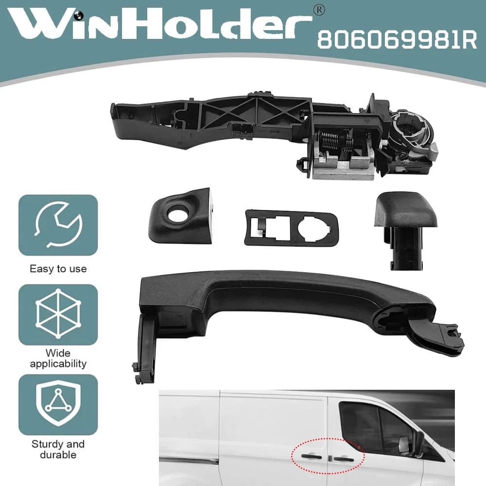 Left Sliding Door Handle Bracket Holder For Renault Master Vauxhall 806069981R