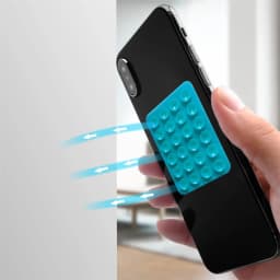 Silicone Adhesive Sticky Suction Pad For Mobile Phone Suction Cup Glass Desktop