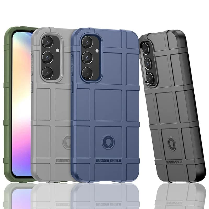 Shockproof Rugged Shield TPU Case for Samsung A56 A36 A26 A16 A06 A15 5G A25 A35 A55 A34 A54 Protective Cover Funda Coque Capa