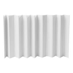 Foldable Bathtub Cover for Heat Retention & Dust-Proof, Fits 67"x28" Standard Tubs, PVC Sturdy Bath Shelf for Storage, White