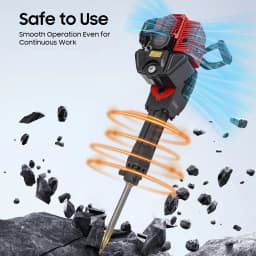 1900W 52CC Tree Digging Machine Multifunction Digging Aluminum Alloy Root Digger Gas-powered Transplanting